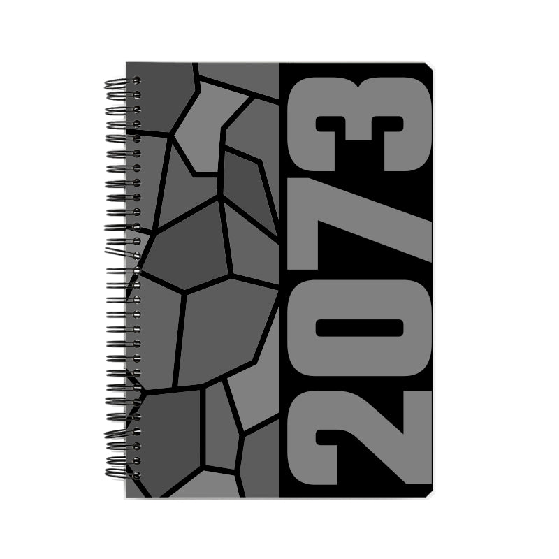 2073 Year Notebook (Black)