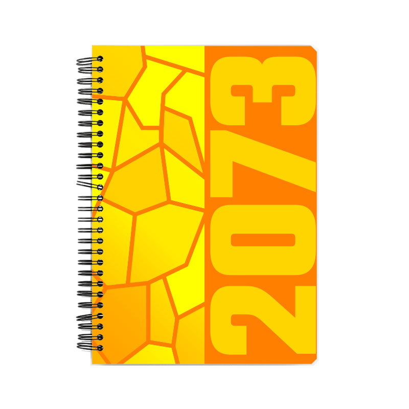 2073 Year Notebook (Orange)