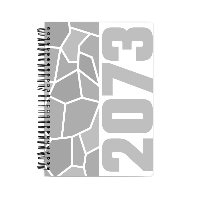 2073 Year Notebook (White)