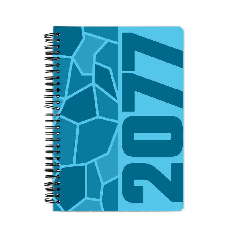 2077 Year Notebook (Sky Blue)