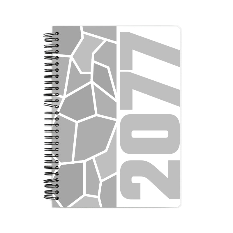 2077 Year Notebook (White)