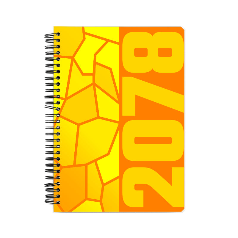 2078 Year Notebook (Orange)