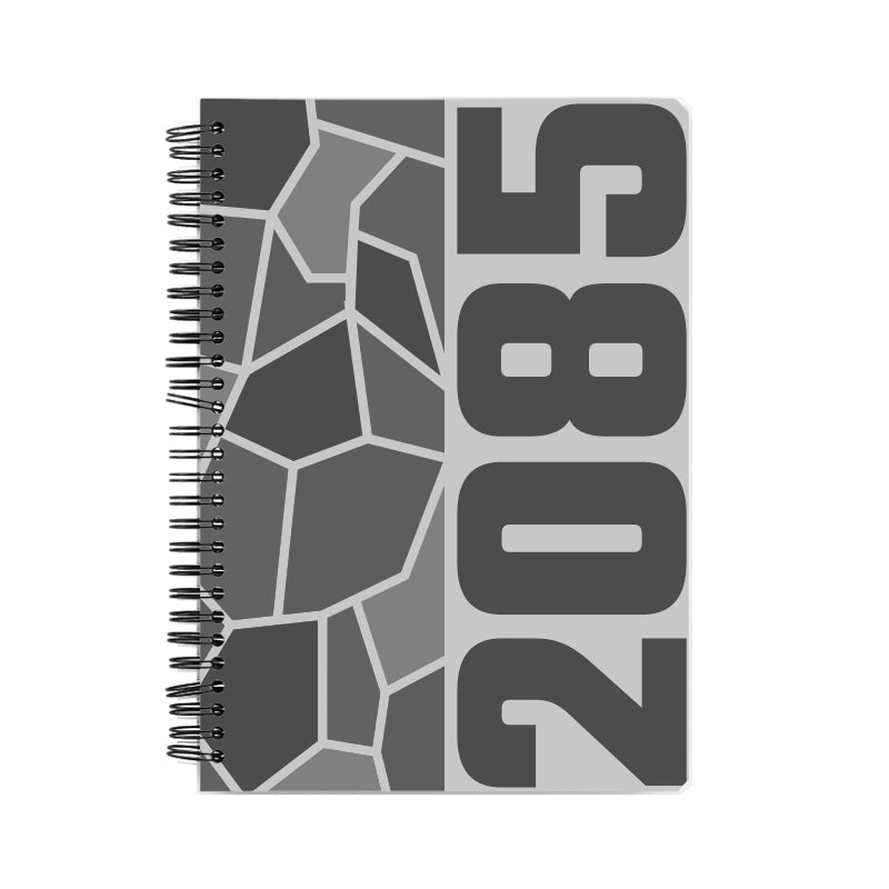 2085 Year Notebook (Melange Grey)