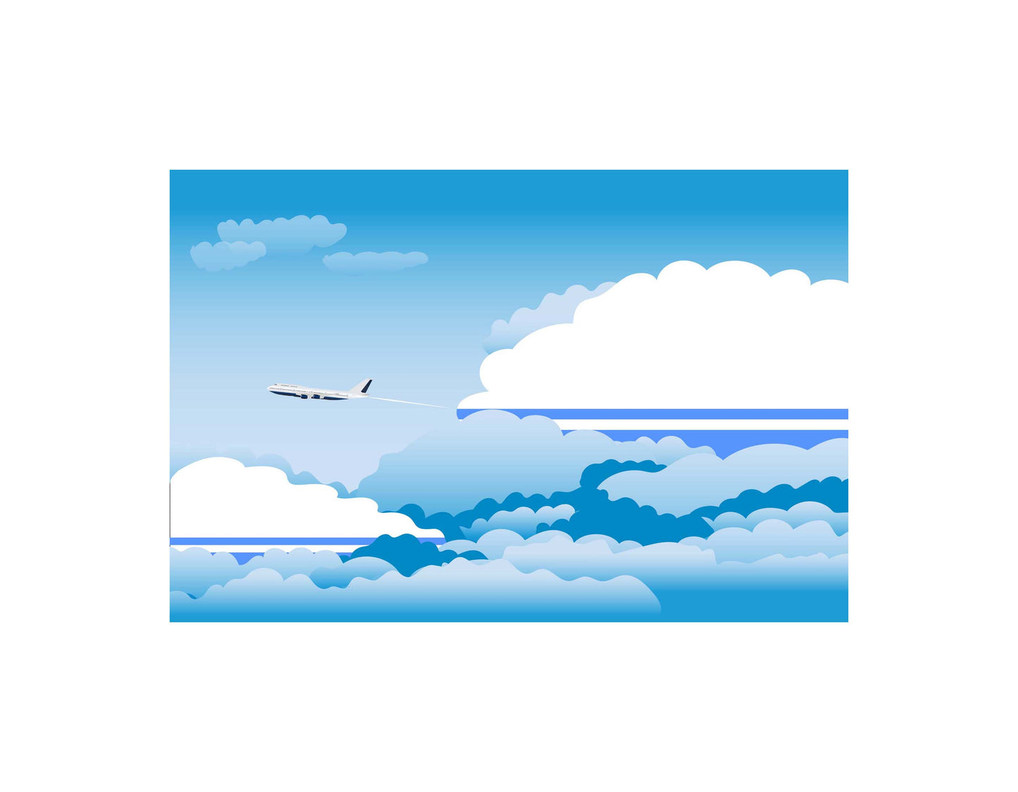 Altai Republic Day Clouds Blanket Throw