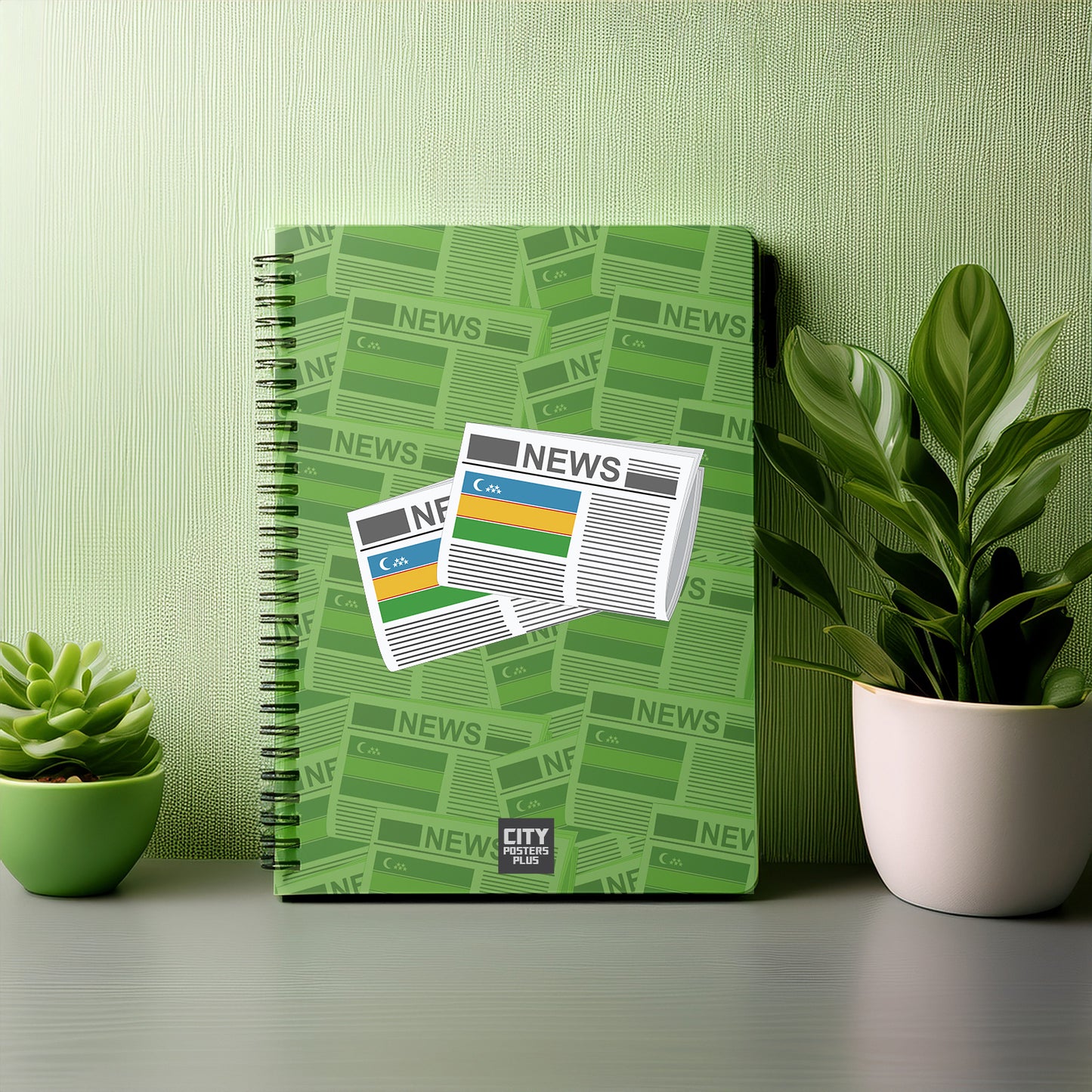 Karakalpakstan Newspapers Notebook