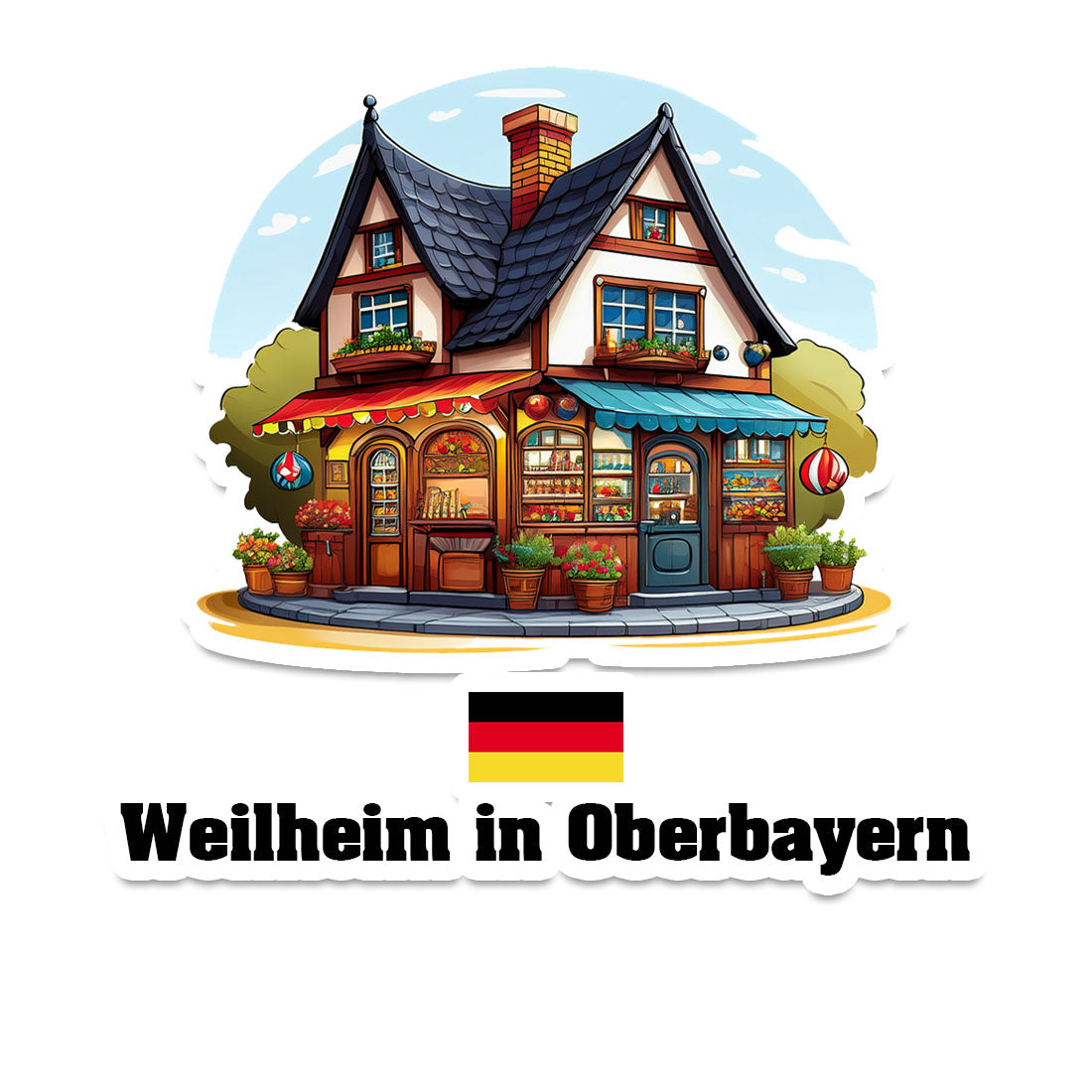 Weilheim in Oberbayern Sticker