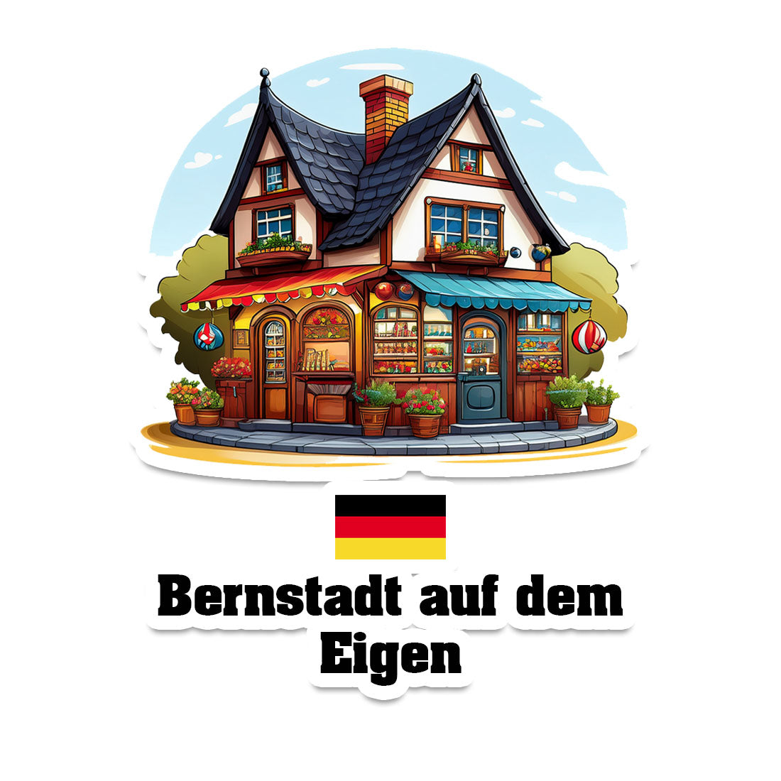 Bernstadt a. d. Eigen Sticker