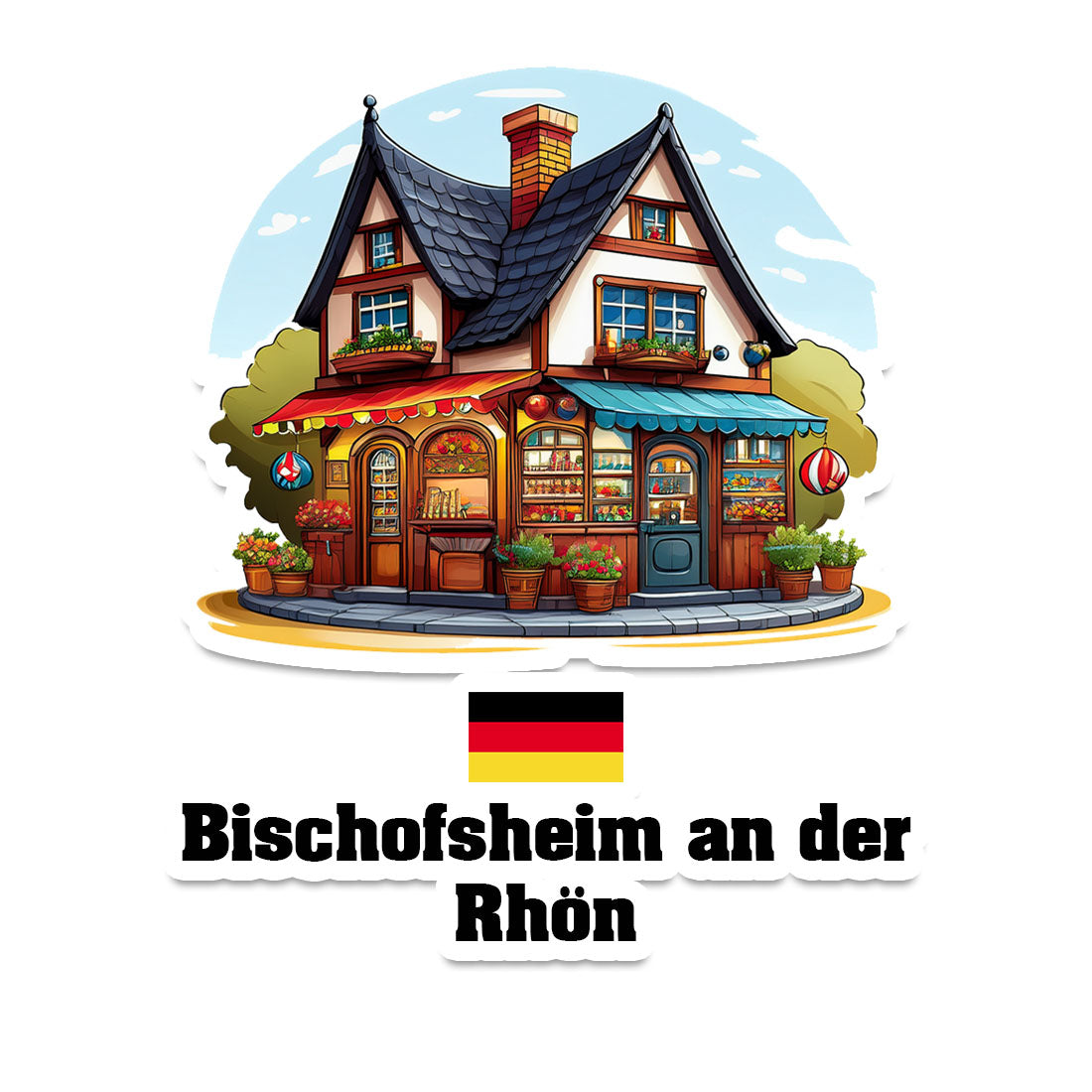 Bischofsheim an der Rhön Sticker