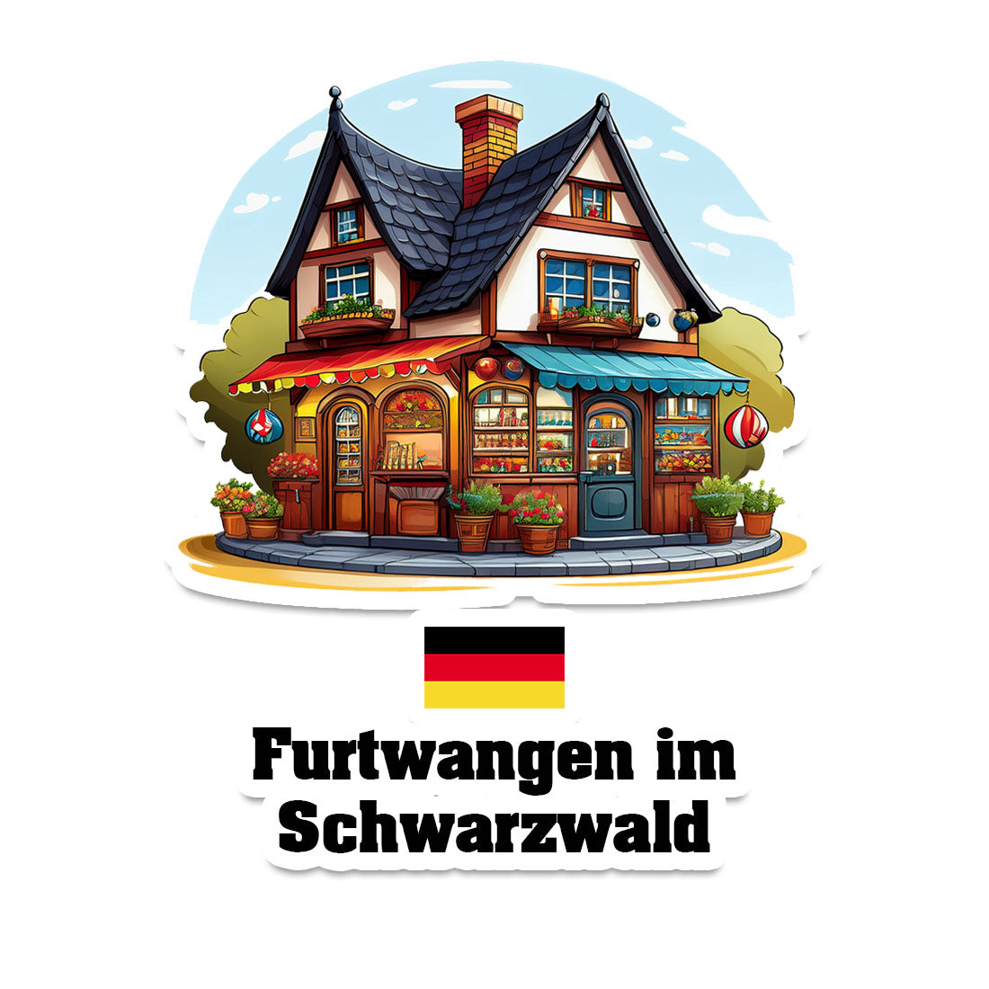 Furtwangen im Schwarzwald Sticker