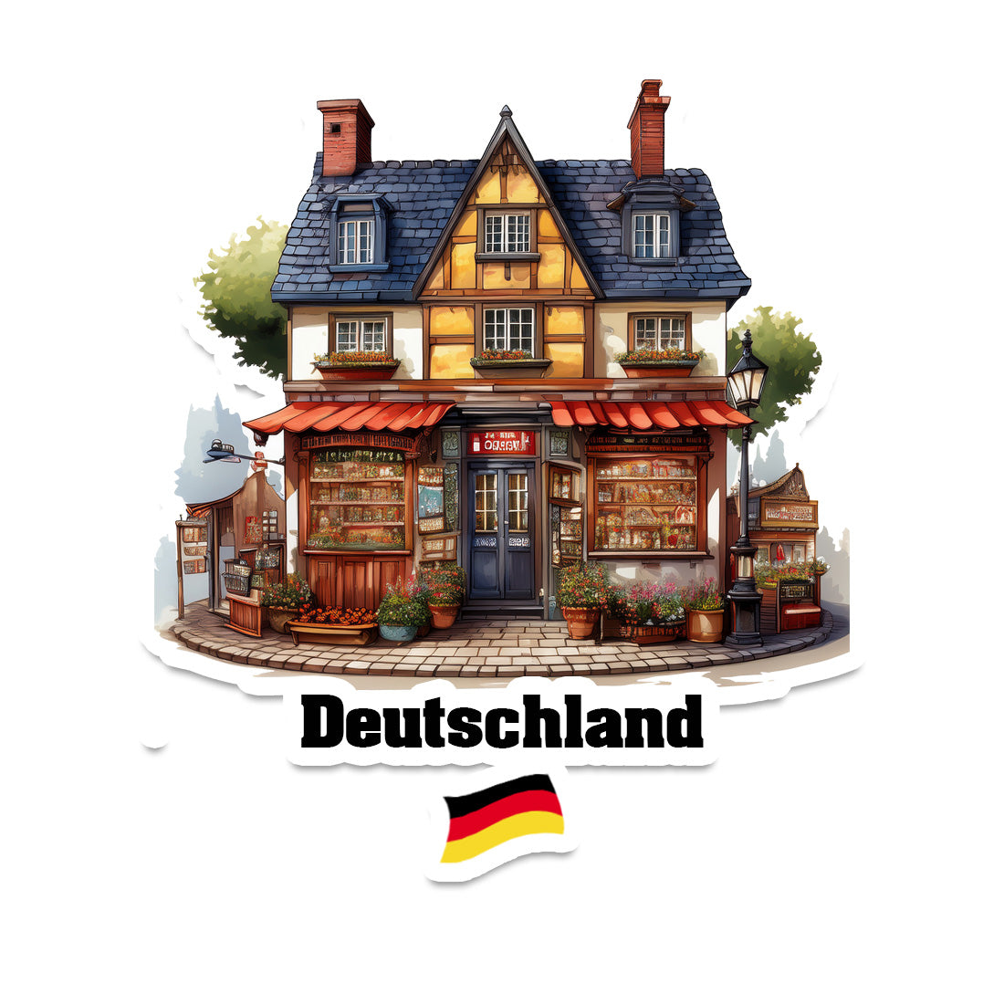 Deutschland Fridge Magnet