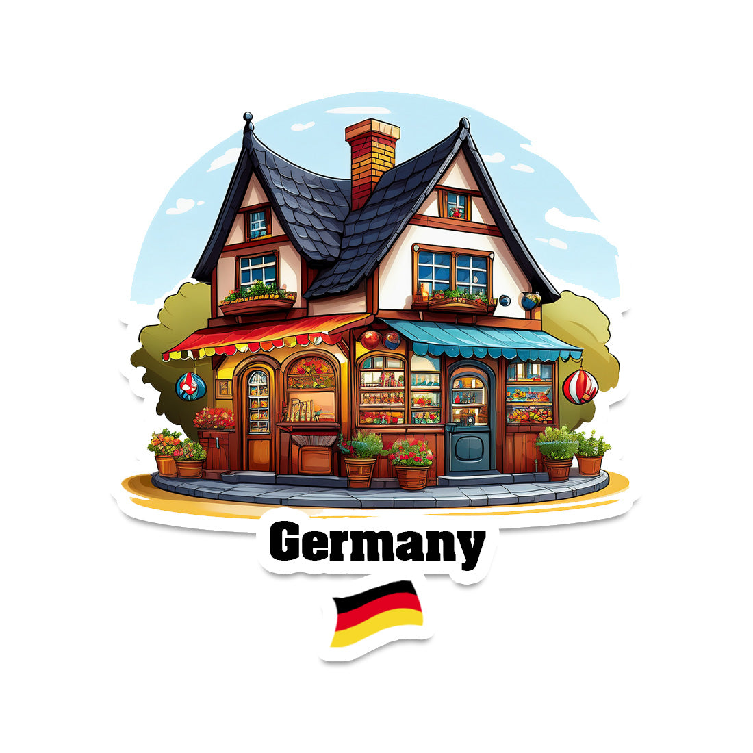 Germany Fridge Magnet