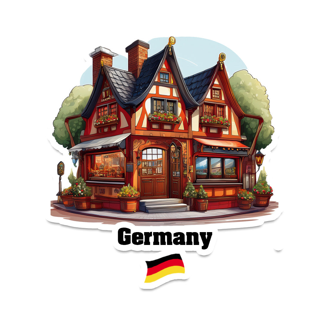 Germany Fridge Magnet