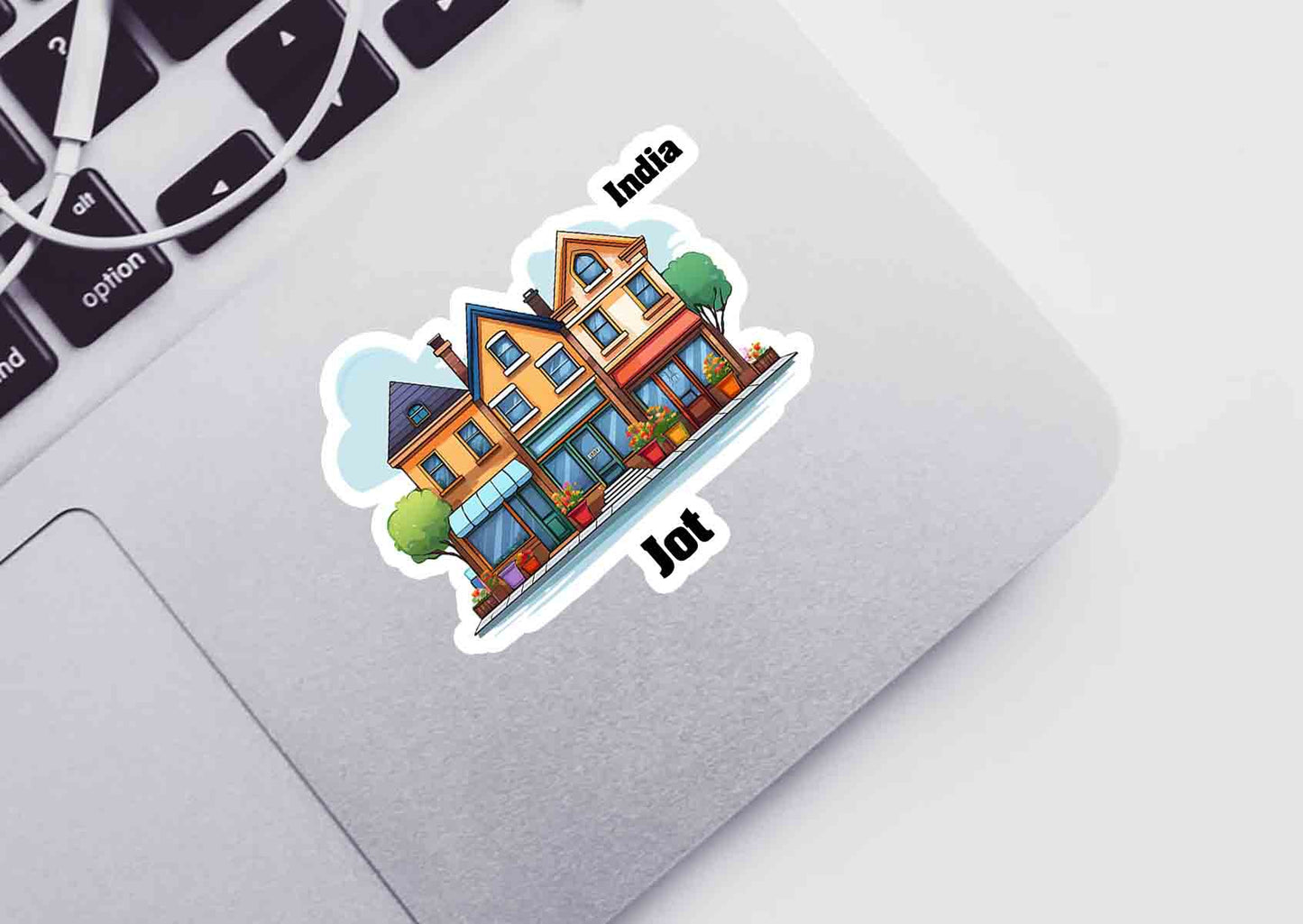Jot Three Home Office Shop Sticker