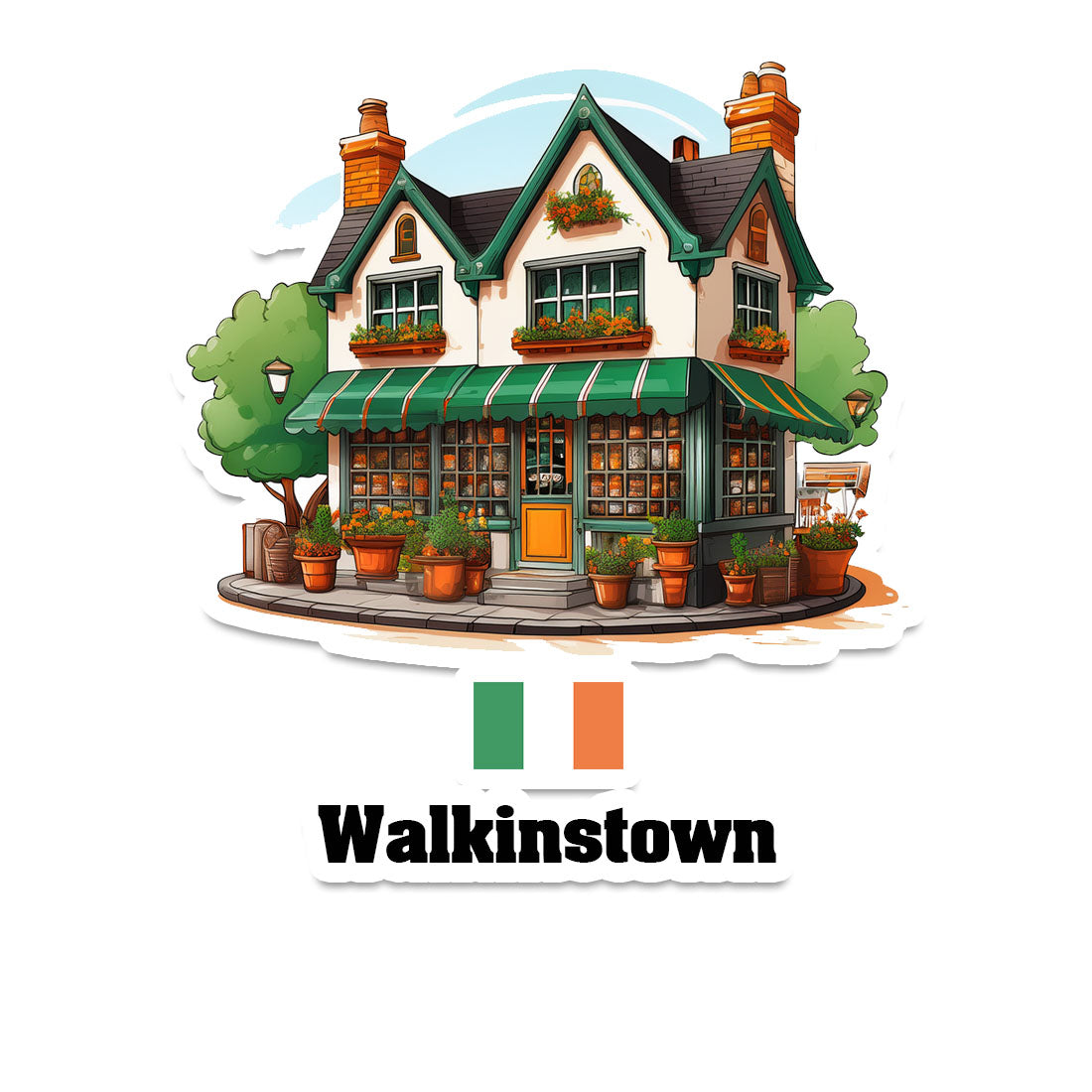 Walkinstown Sticker