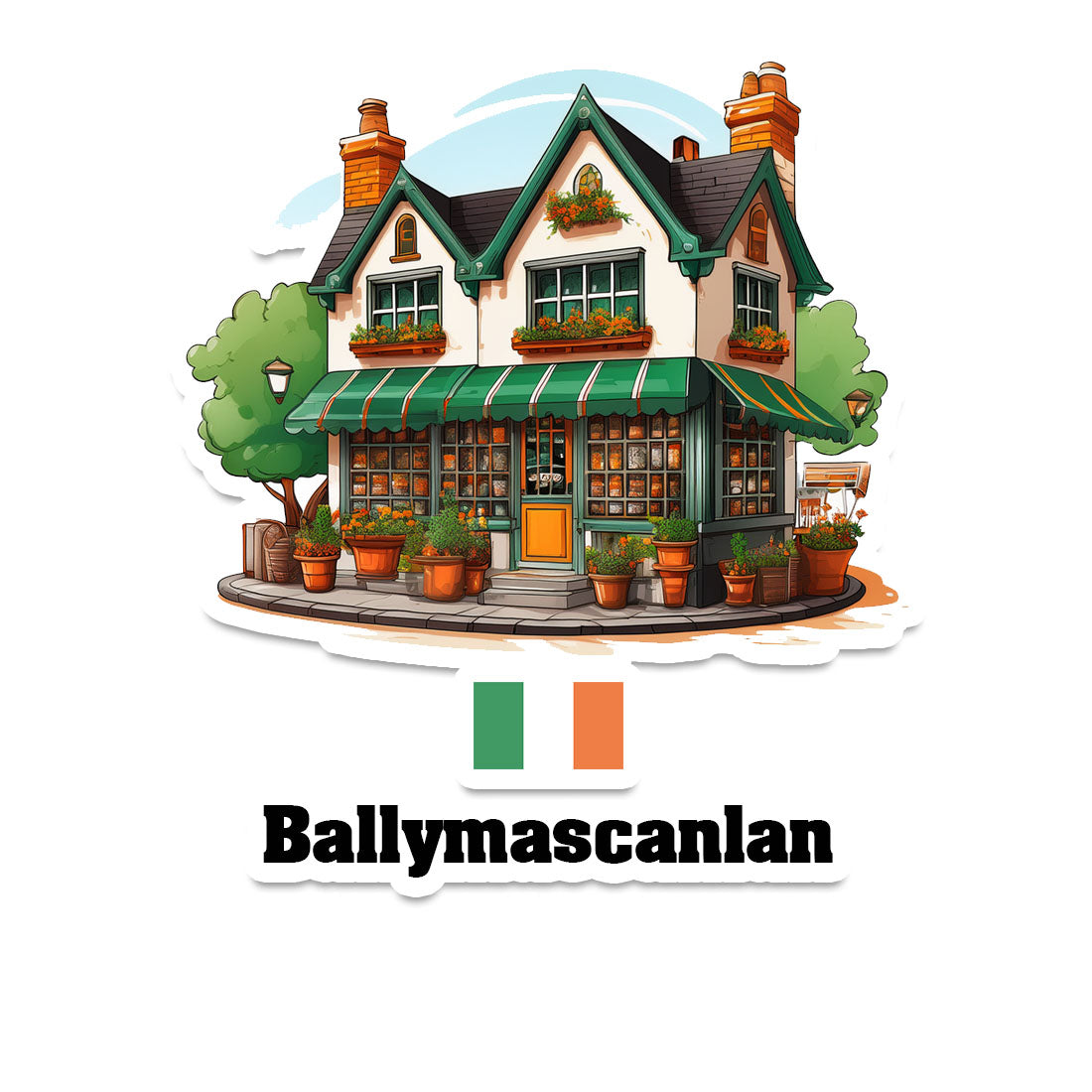 Ballymascanlan Sticker