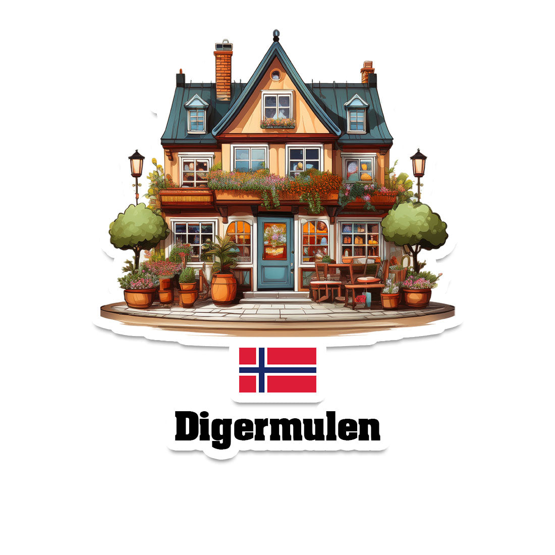 Dilling Fridge Magnet