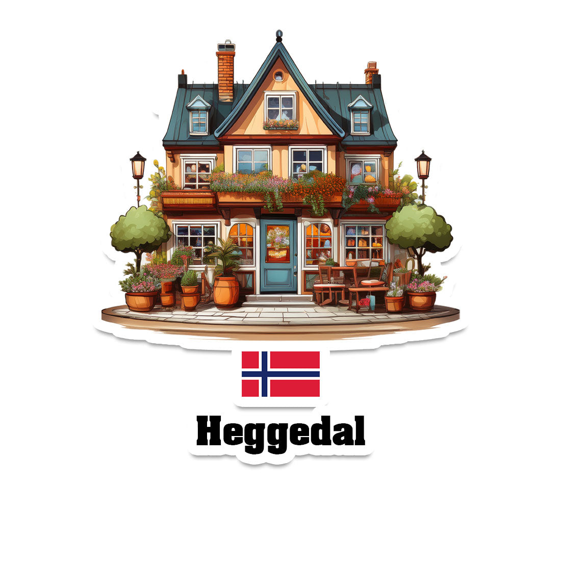 Heggedal Sticker