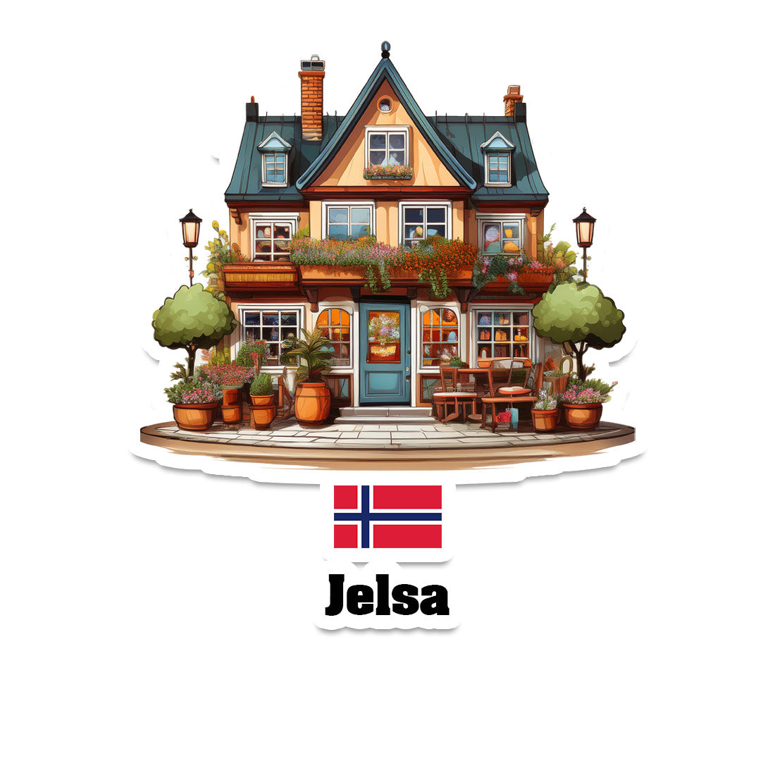 Hurdal Fridge Magnet