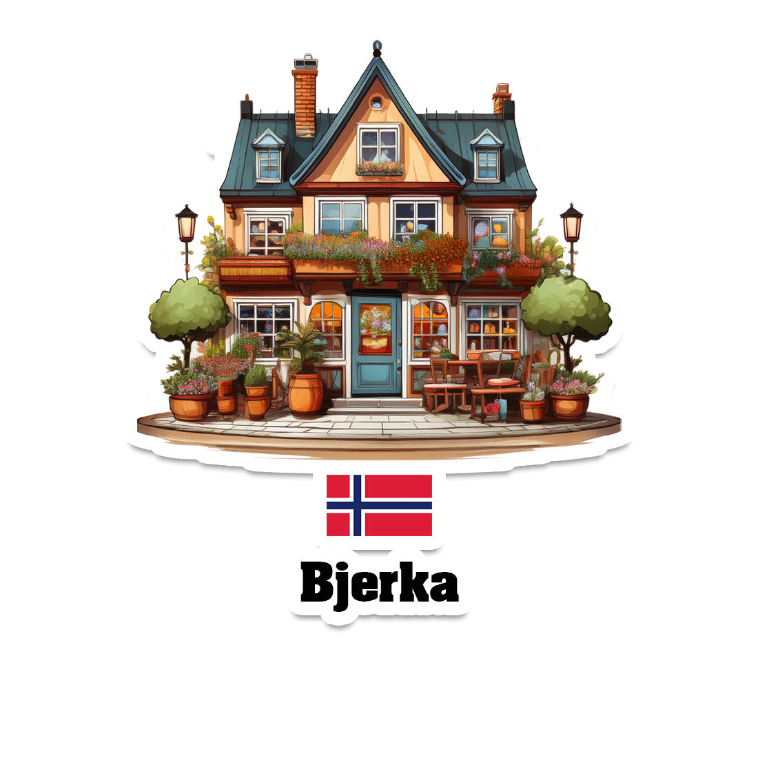 Bjerka Sticker