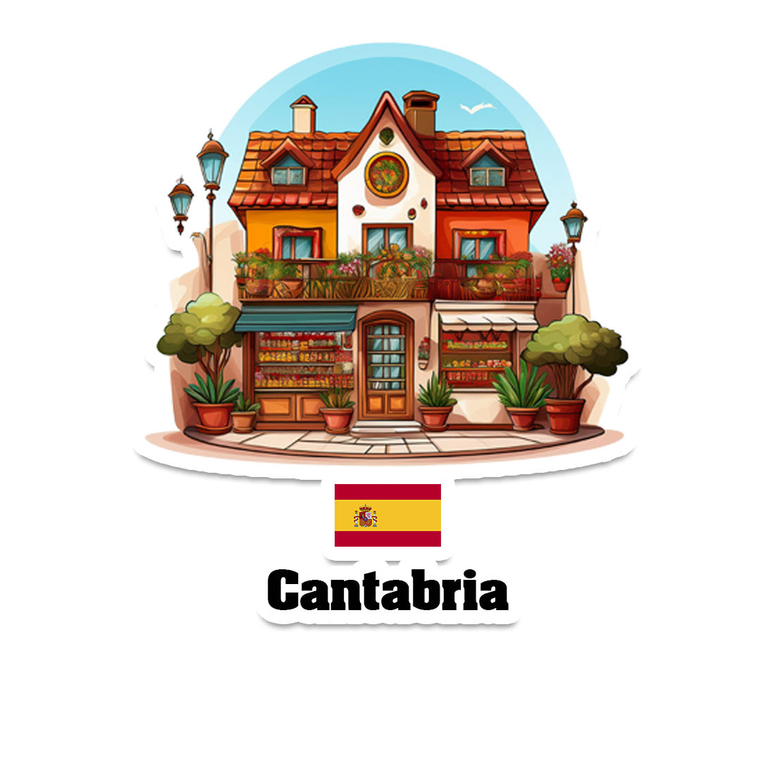 Cantabria Sticker