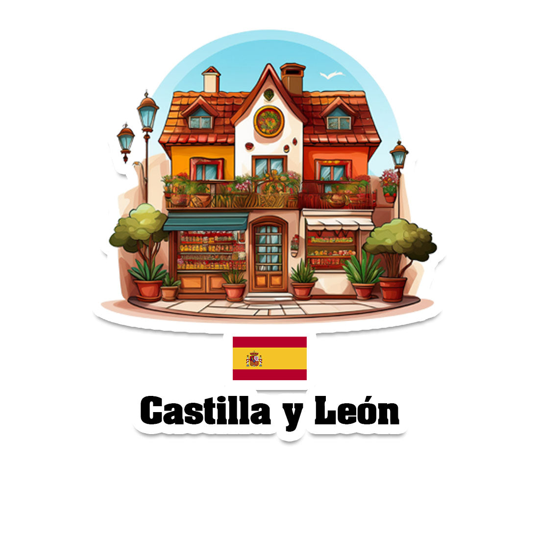 Castilla y León Sticker