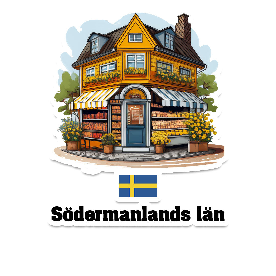 Södermanlands län Sticker
