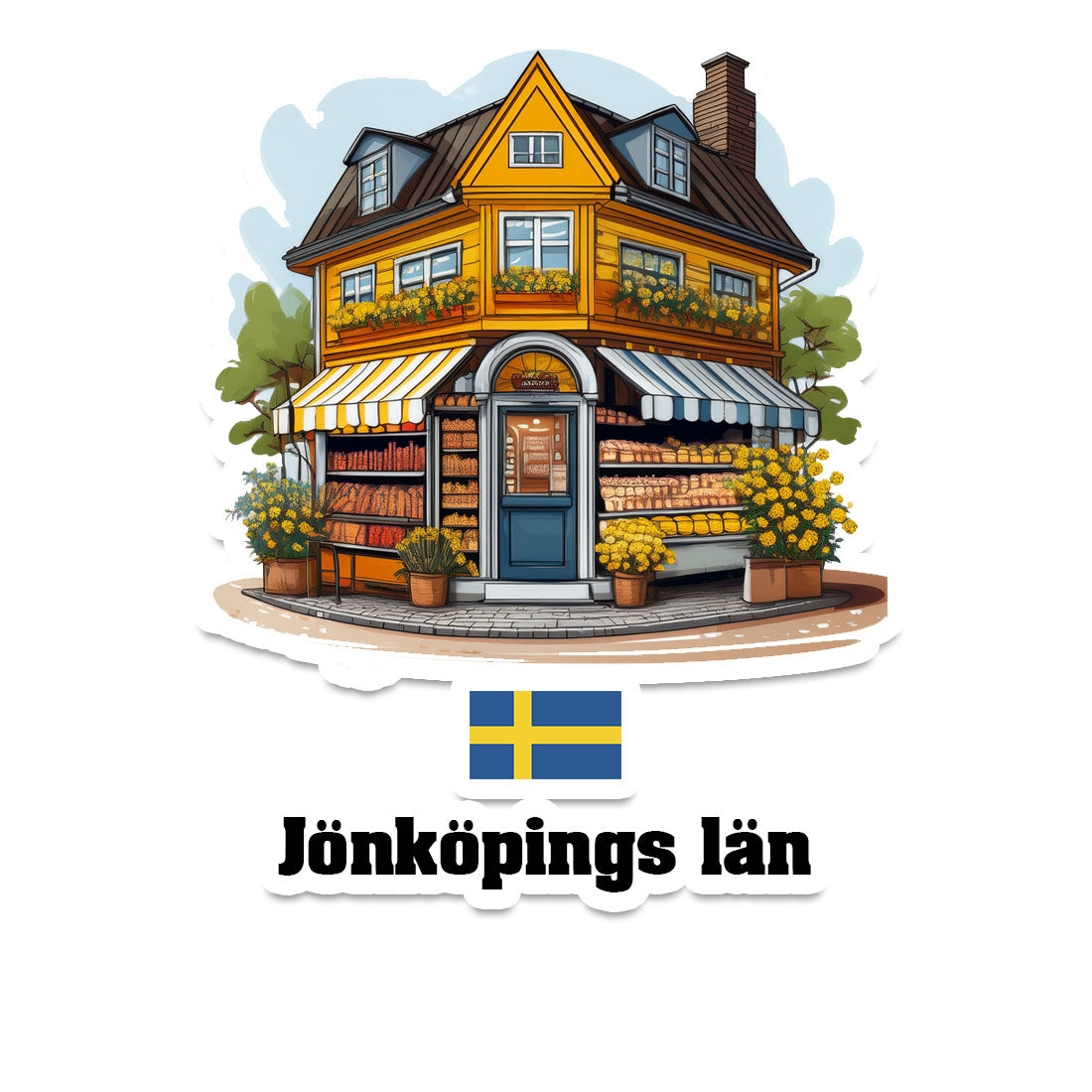 Jönköpings län Sticker