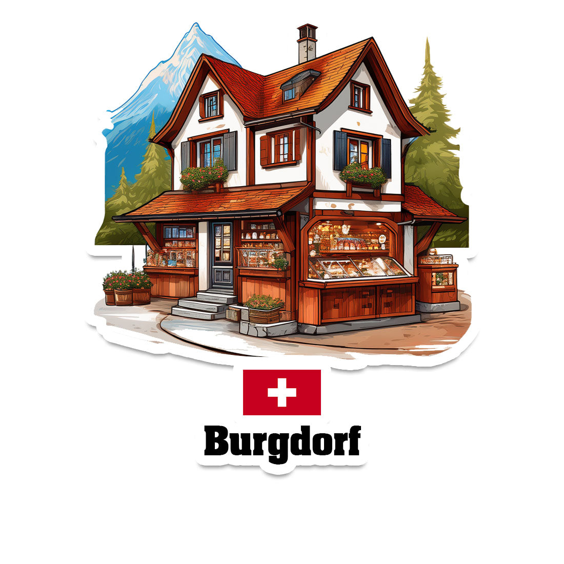 Burgdorf Sticker