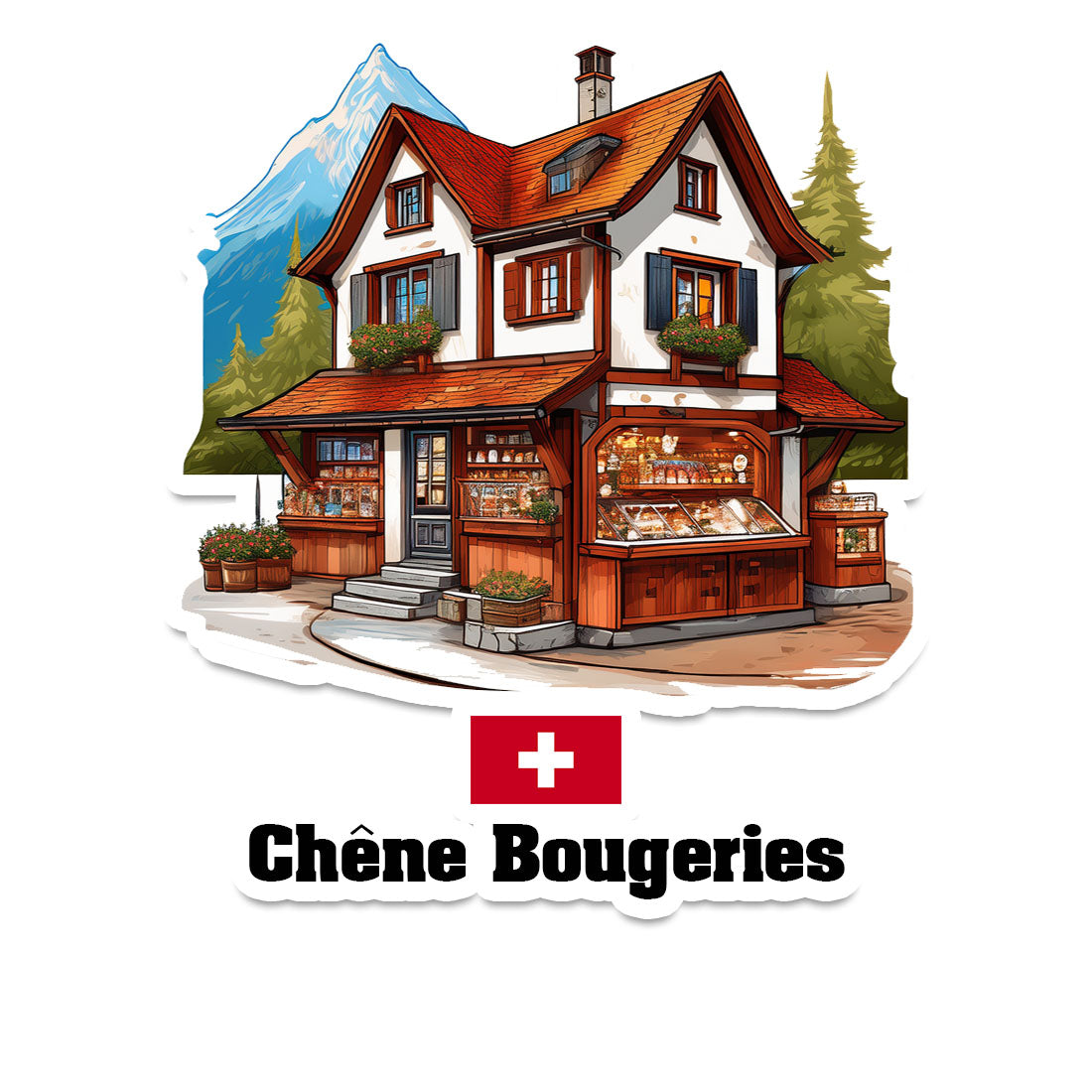Chêne Bougeries Sticker