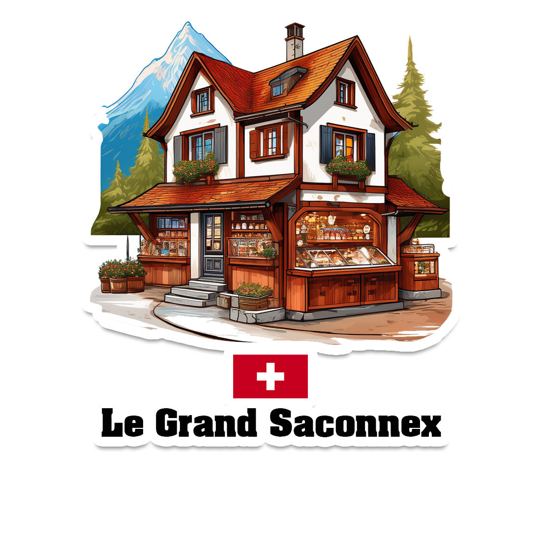 Le Grand Saconnex Sticker
