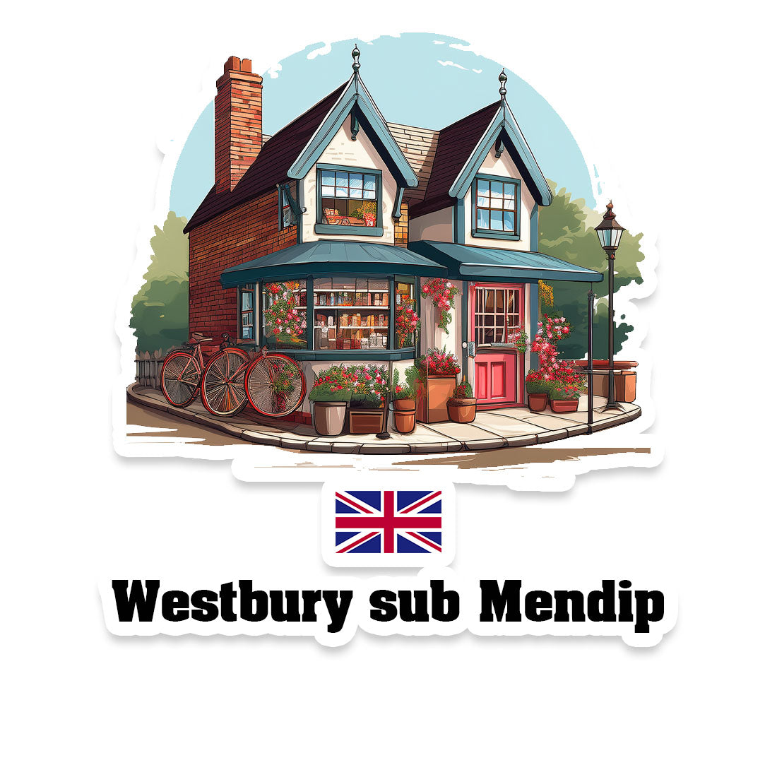 Westbury sub Mendip Fridge Magnet