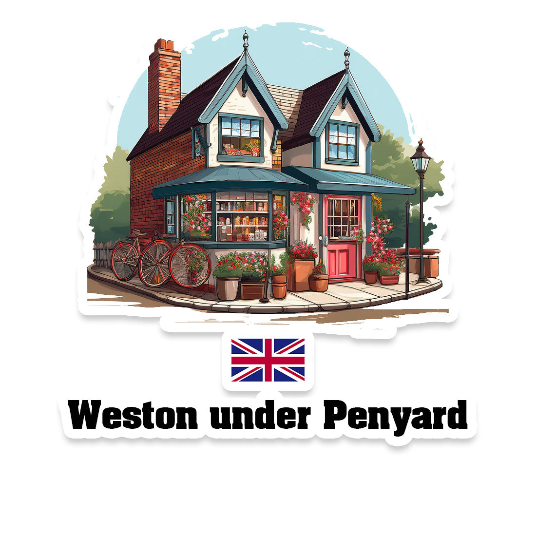 Weston under Penyard Sticker