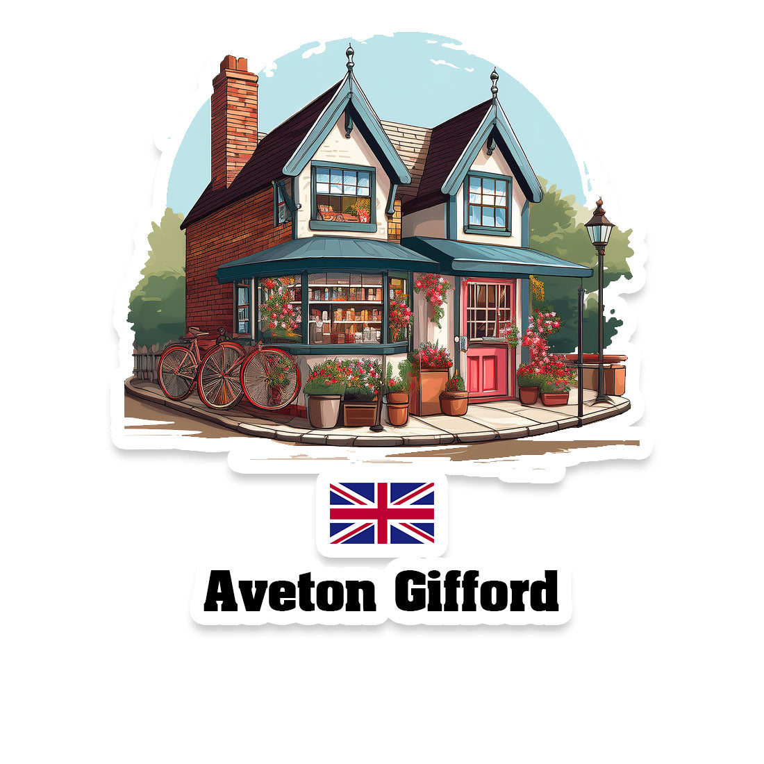 Aveton Gifford Sticker