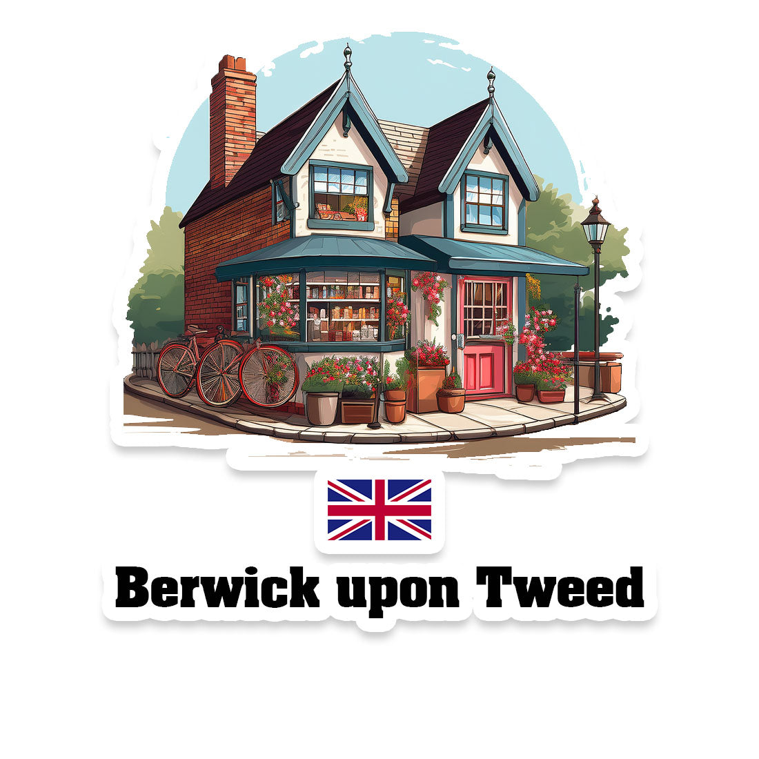 Berwick upon Tweed Sticker