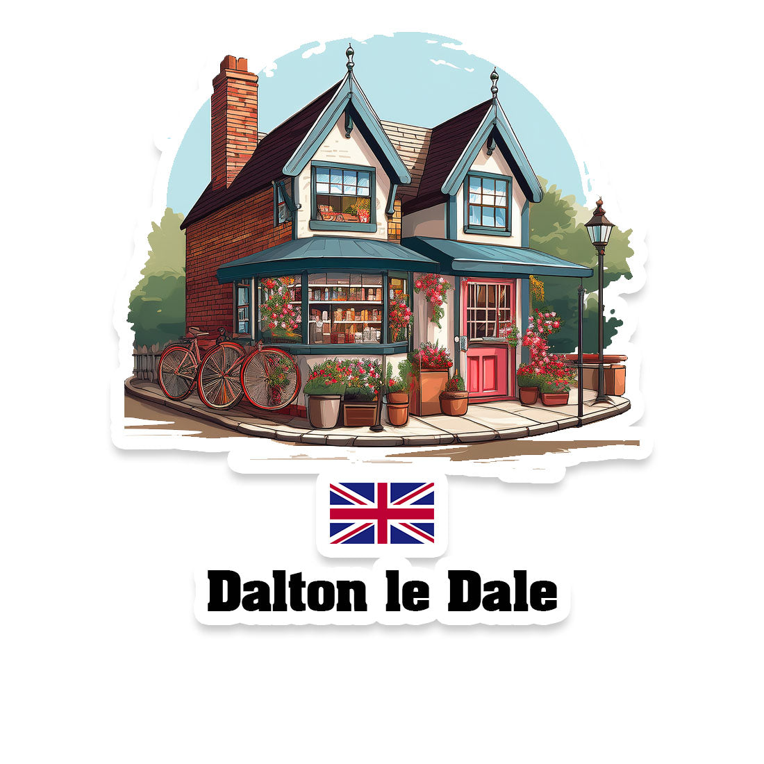 Dalton le Dale Sticker