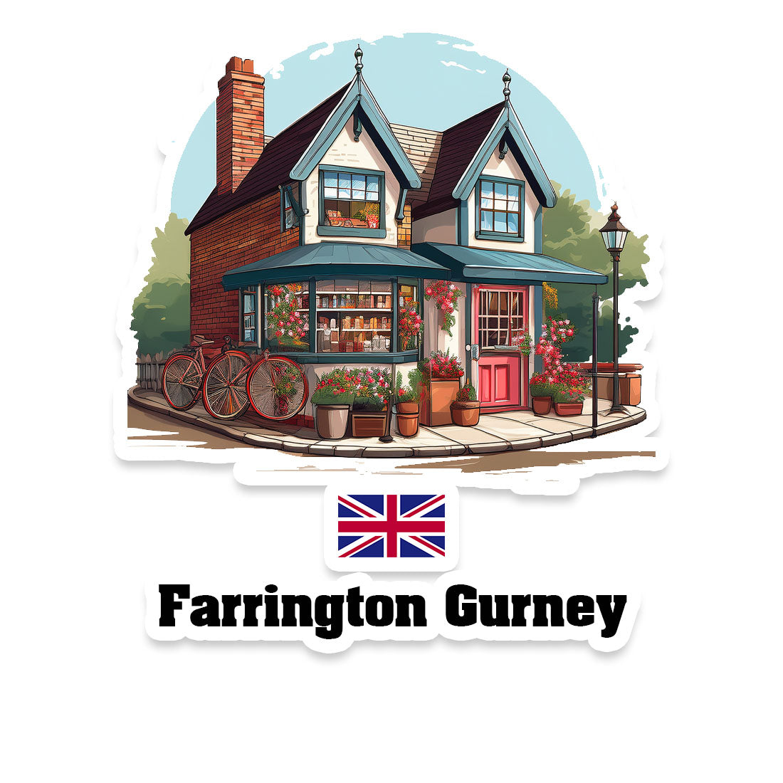 Farrington Gurney Fridge Magnet