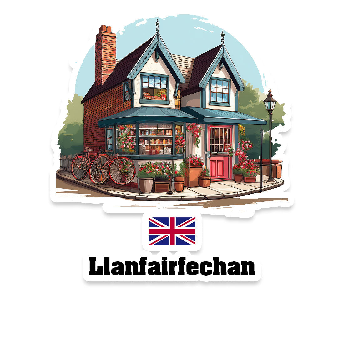 Llanfairfechan Fridge Magnet