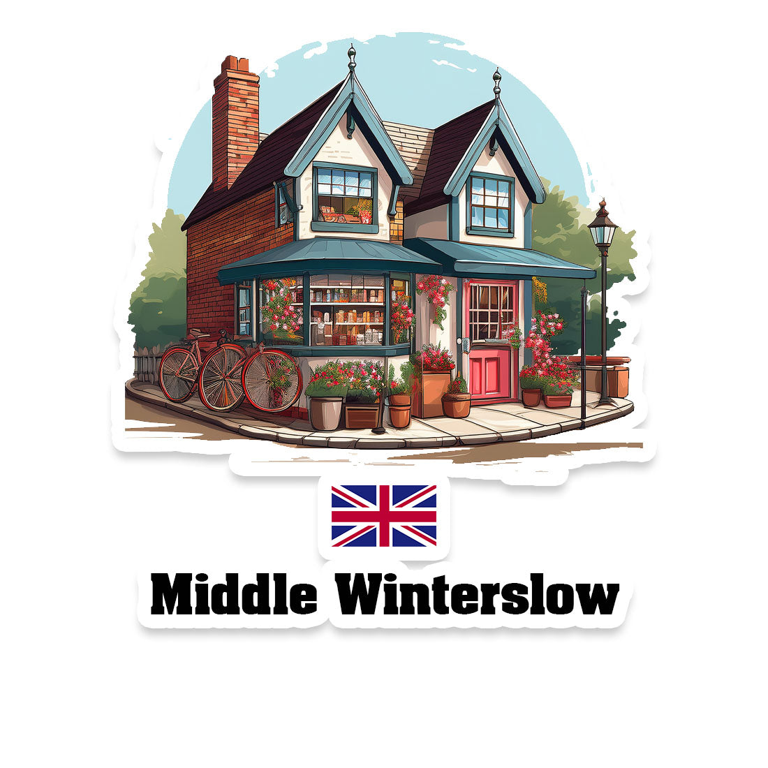 Middle Winterslow Sticker