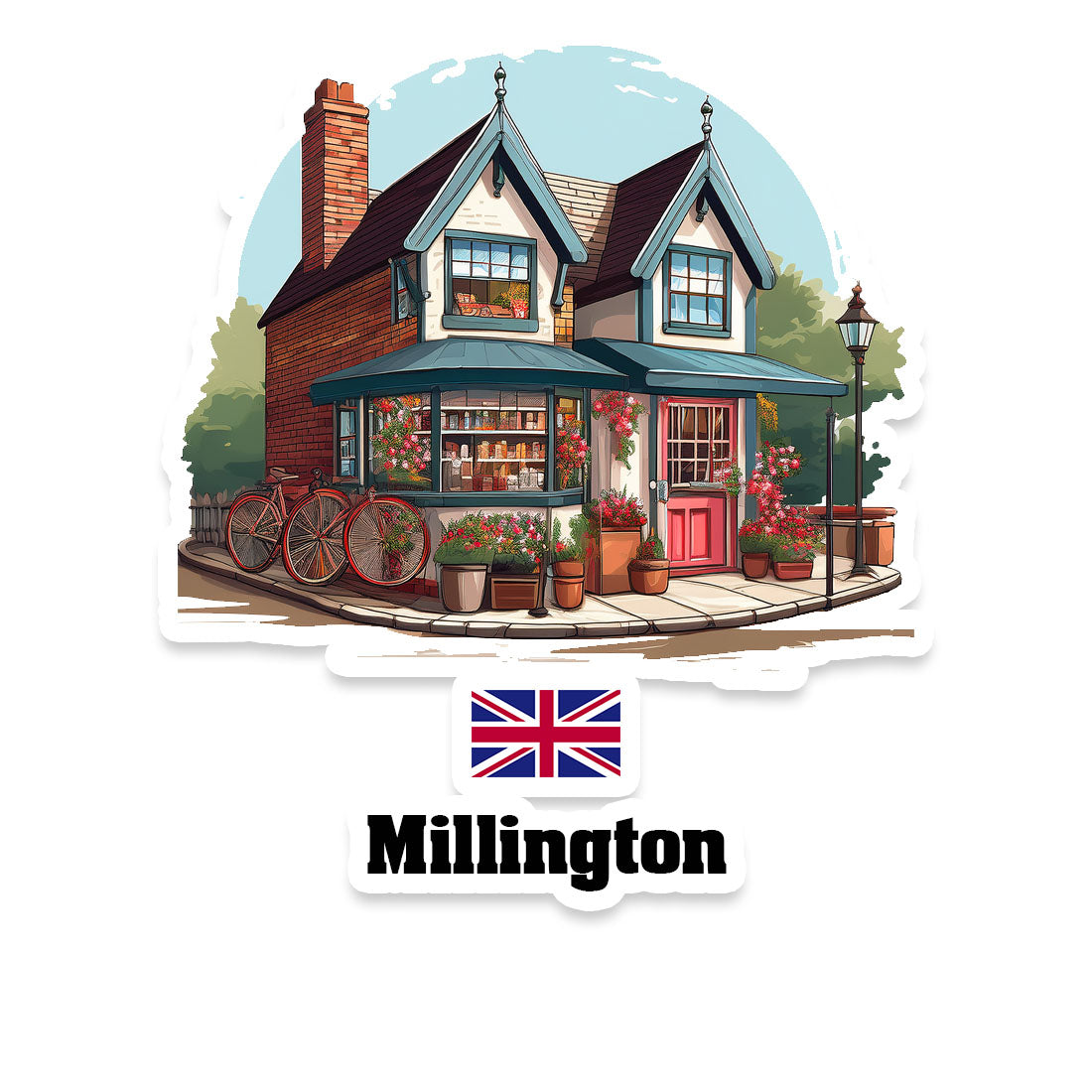 Millington Sticker
