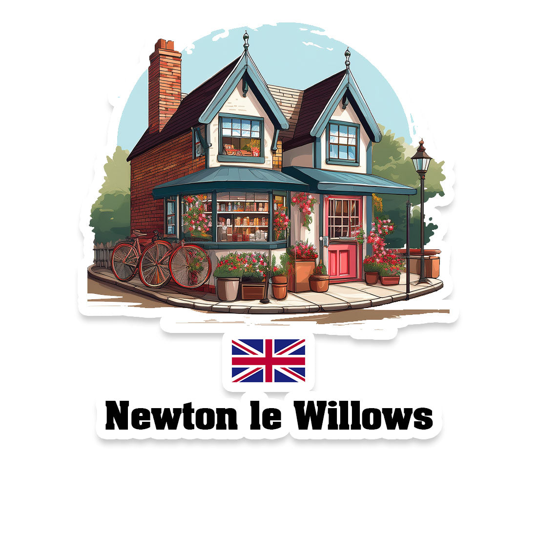 Newton le Willows Sticker