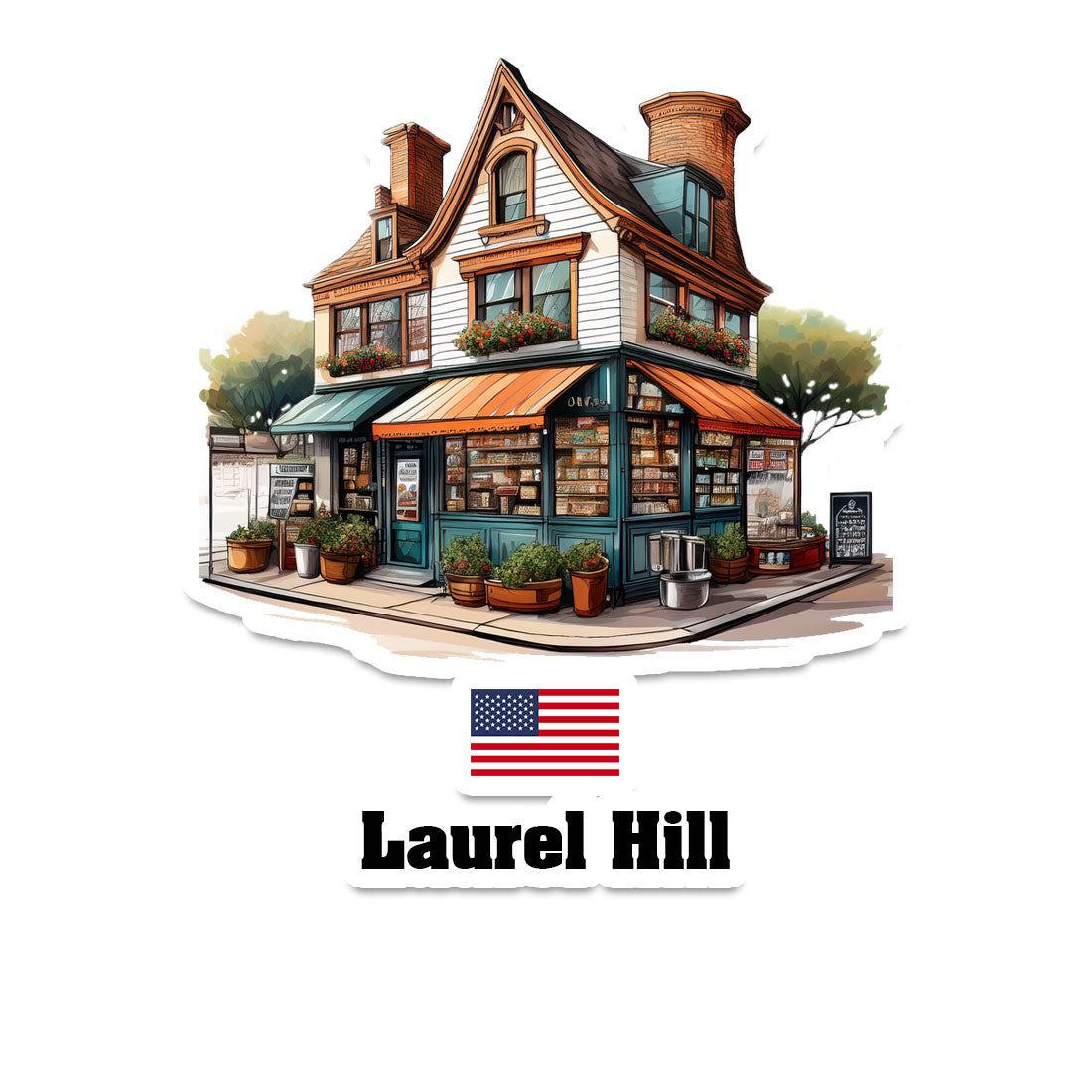 Laurel Hill Sticker