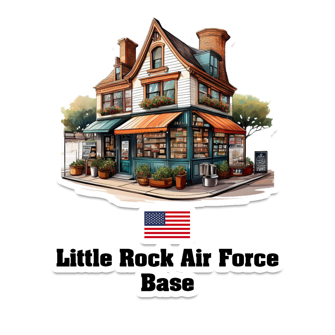 Little Rock Air Force Base Fridge Magnet