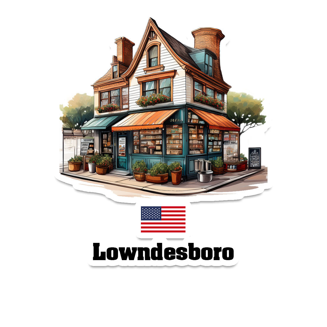Lowndesboro Sticker