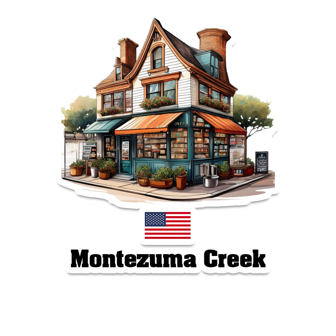 Montezuma Creek Sticker
