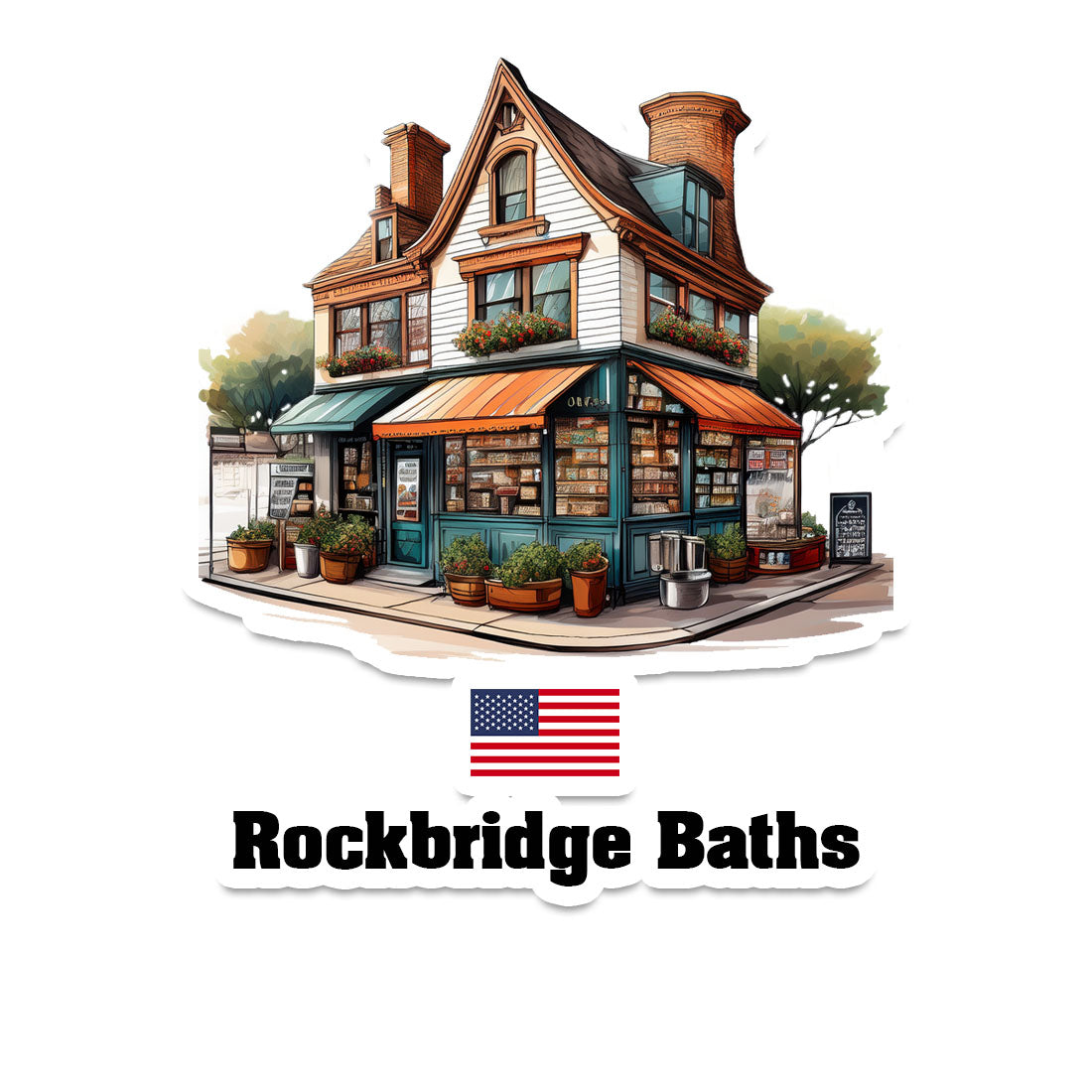 Rockbridge Baths Sticker