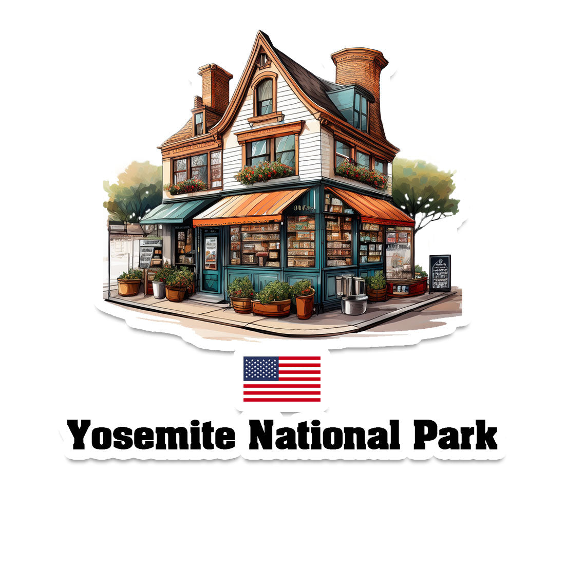 Yosemite National Park Sticker