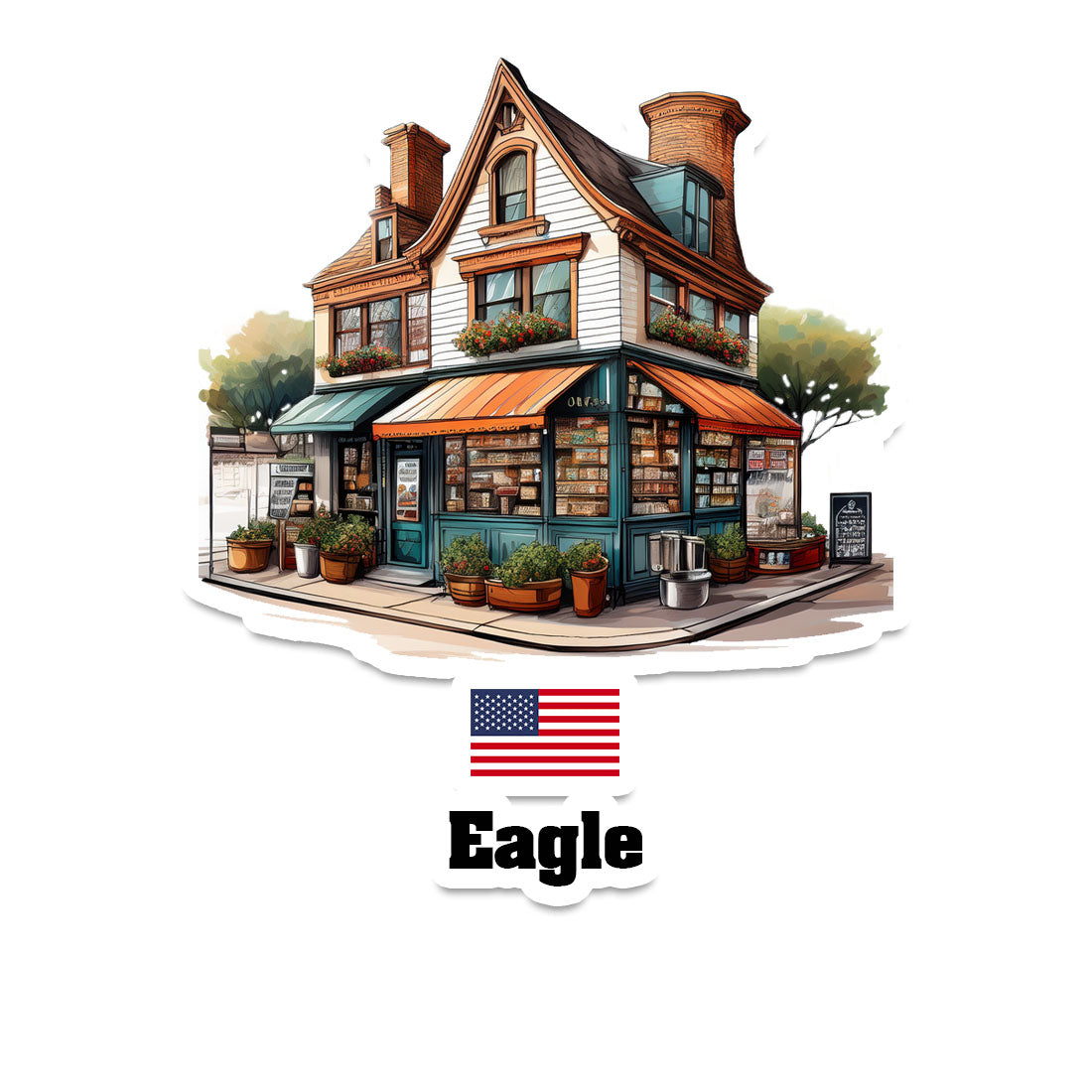 Eagle Sticker