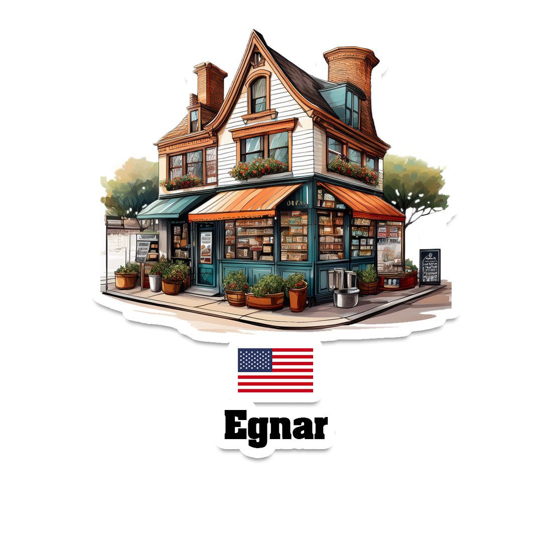 Egnar Fridge Magnet