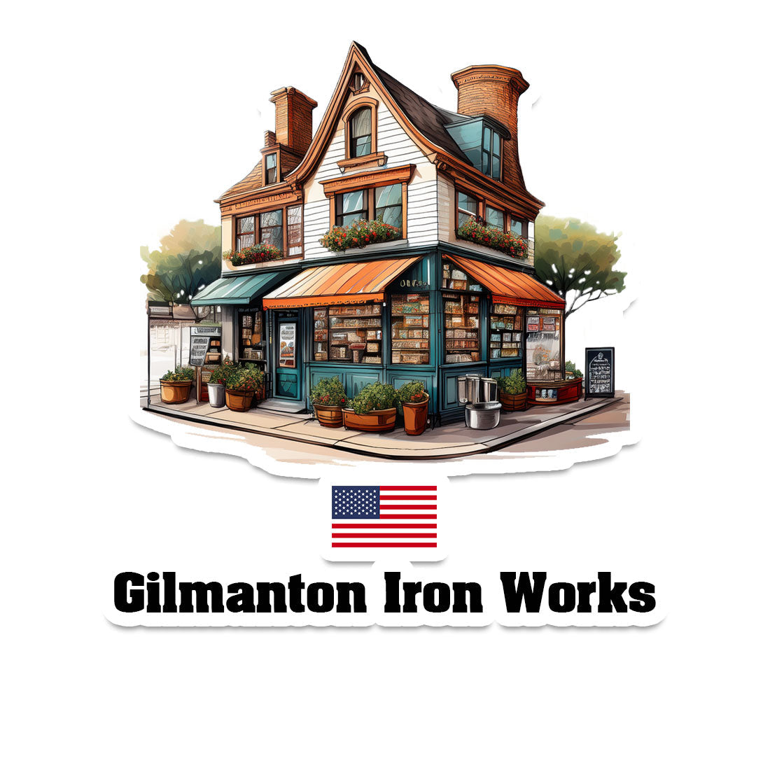 Gilmanton Iron Works Sticker