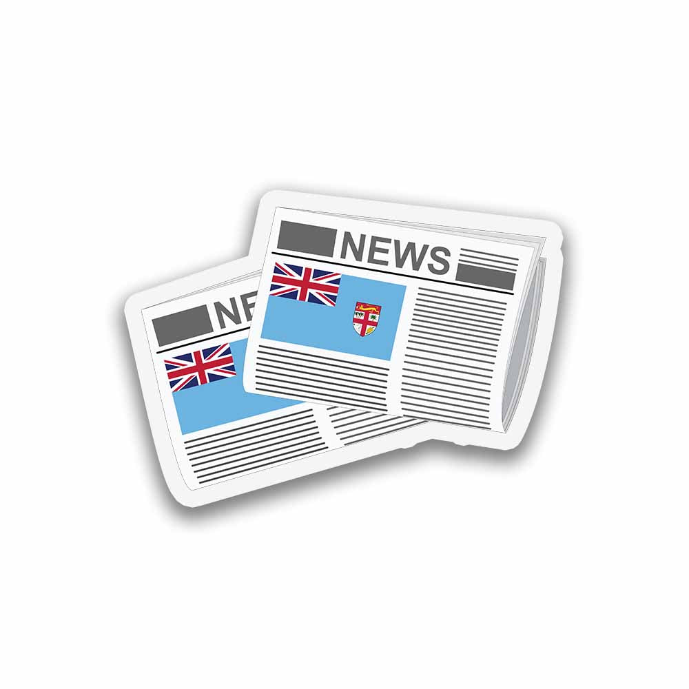 Fiji Newspapers Fridge Magnet